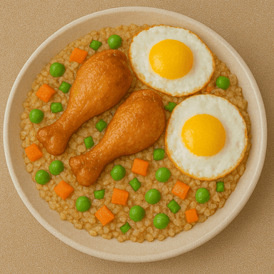 Chicken Egg Fried Rice